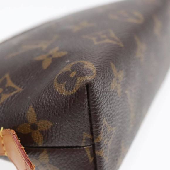 LOUIS VUITTON Monogram Pochette Cosmetic PM Cosmetic Pouch M47515 LV Auth 90622 - Picture 14 of 16